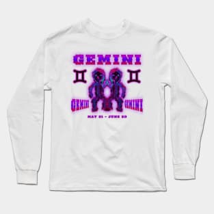 Gemini 5a Indigo Long Sleeve T-Shirt